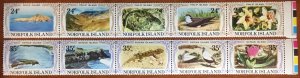 Norfolk Island 1983 Philip & Napean Islands Birds Reptiles Flowers MNH