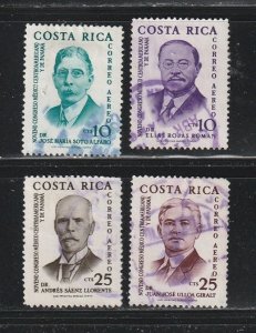 Costa Rica C330-C333 Set U Physicians
