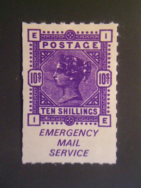 Victoria - Emergency Issue -Mint  Rouletted - N.H. 