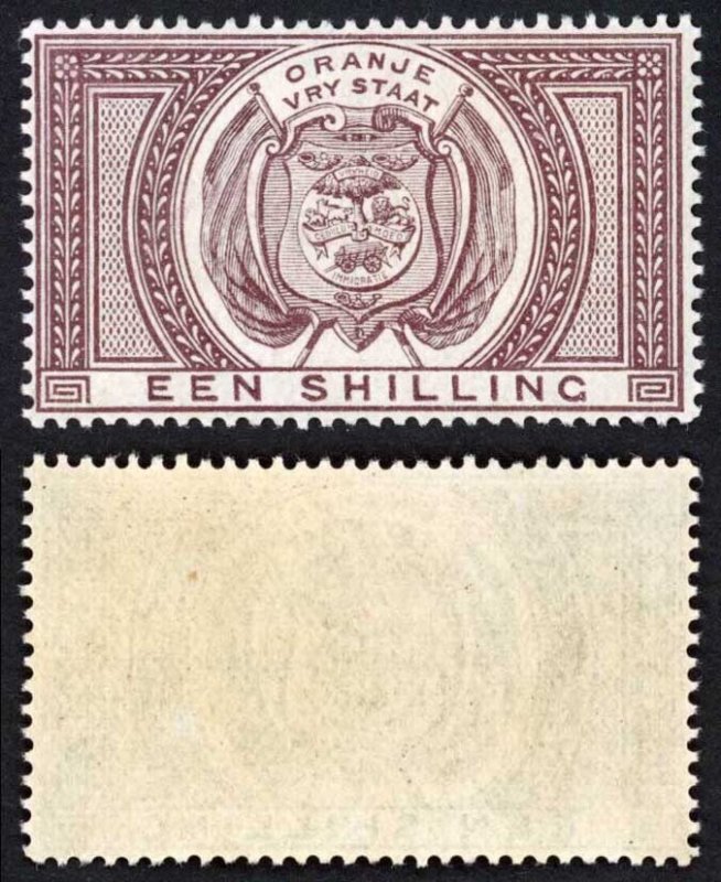 Orange Free State SGF3 1/- Purple Brown Fresh U/M  Cat 27++ pounds