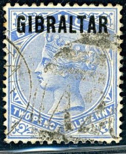 Gibraltar 1886 2½d SG 4 Used (003247)