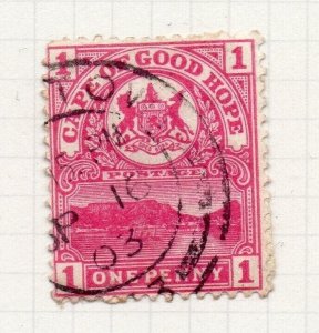 Cape of Good Hope 1893 QV Early Issue Fine Used 1d. NW-206520