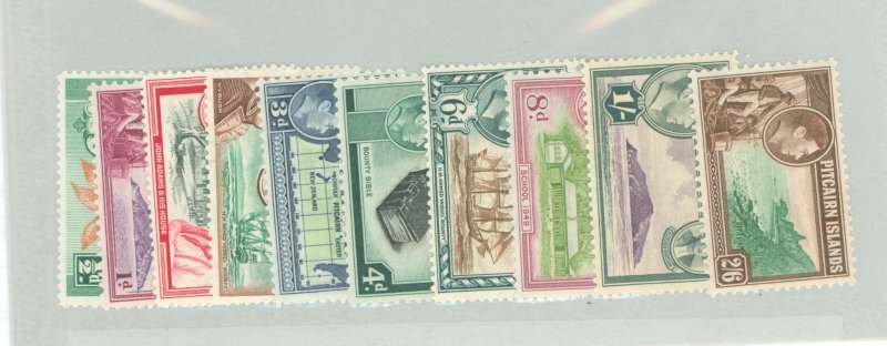 Pitcairn Islands #1-8 Unused Single (Complete Set)