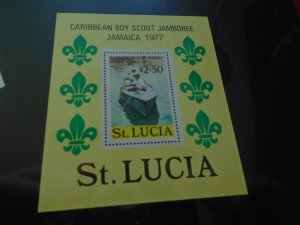 St Lucia  #  426   MNH  Souvenir Sheet