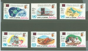 Qatar #448-453  Single (Complete Set)