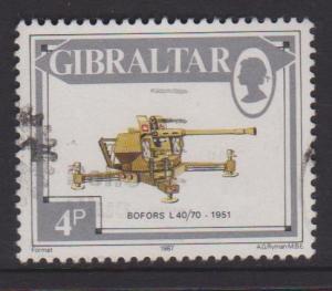 Gibraltar Sc#511 Used