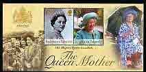 SOLOMON IS. - 2002 - Queen Mother Commem - Perf 2v Min Sheet - Mint Never Hinged