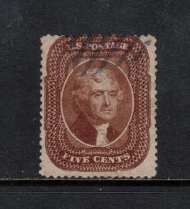 USA #30 Used Fine With Light Cancel