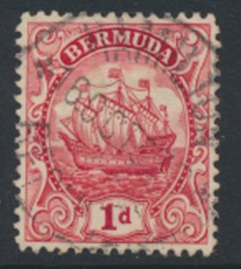 Bermuda  SG 79 SC# 83 Used Type III   Scarlet  see details and scans