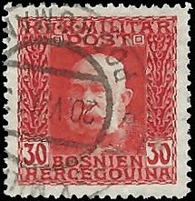 BOSNIA   #74 USED (1)