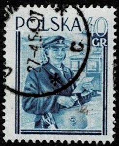 1954 Poland Scott Catalog Number 615 Used