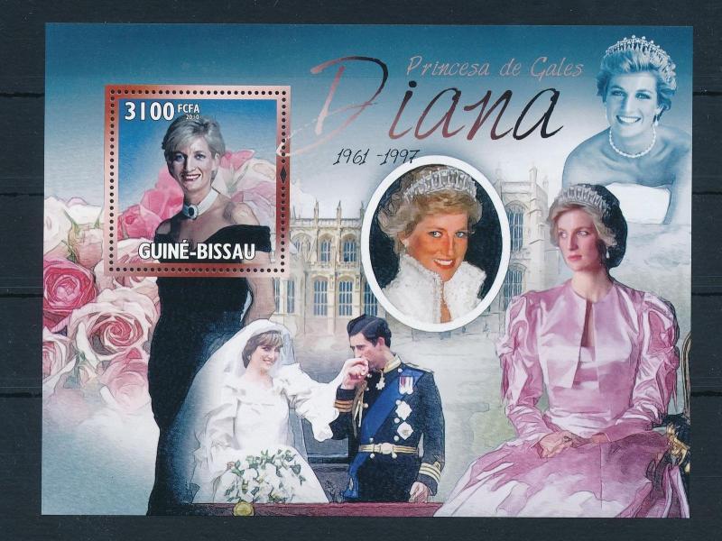 [21614] Guinea Bissau 2010 Princess Diana MNH  S/S