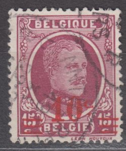 Belgium Scott #192 1927 Used
