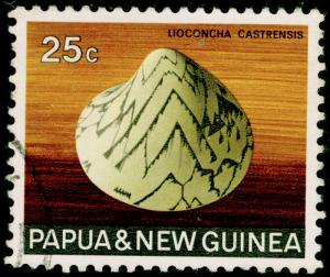 AUSTRALIA - Papua New Guinea SG146, 25c camp pitar venus, FINE USED, CDS.