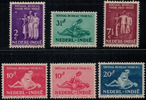 Neth. Indies #B42-7*  CV $4.00