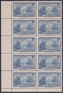 NEWFOUNDLAND 1941 Grenfell block of 10 MNH.................................C1597