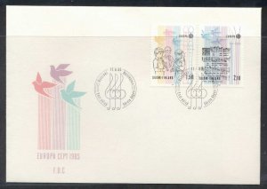 Finland 1985 Europa Music Year FDC