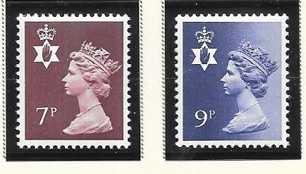 Great Britain-Northern Ireland # SMH8,12 (MNH) $0.60