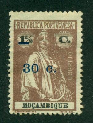 Mozambique 1921 # 233 U SCV(2014)=$0.70