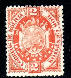 Bolivia, Scott #41, Unused, Hinged