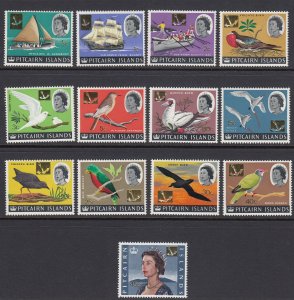 Pitcairn Islands 72-84 Surcharges mnh