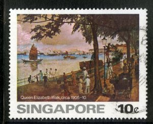 SINGAPORE 254 USED  BIN $.75 ART