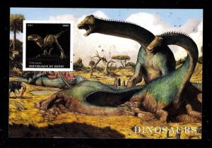 10pcs Animals Nature Prehistoric Dinosaurs impe Private Local issue PL25 not MNH