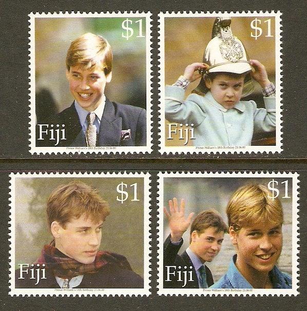 Fiji #889-92 NH Prince William