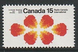 1971 Canada - Sc 541 - MNH VF - 1 single - Radio Canada International