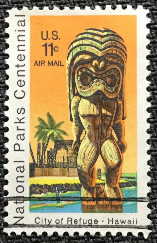 US #C84 Used Single National Parks-Hawaii SCV $.20