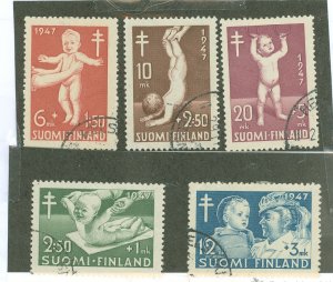 Finland #B82-B86  Single (Complete Set)