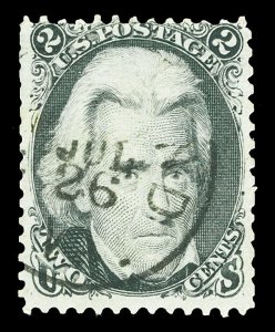 Scott 73 2c Blackjack Jackson Issue Used Fine Cat $70