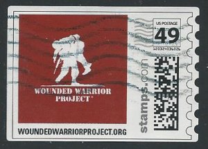 US Cat # 1CVP Type, Wounded Warrior Project, Used*-