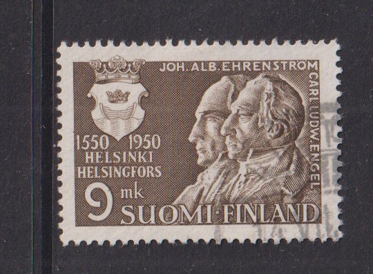 Finland    #298  used  1950  Ehrenstrom and Engel 9m