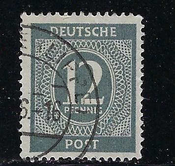 Germany AM Post Scott # 539, used