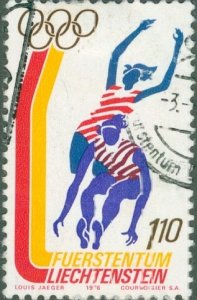 Liechtenstein 594 USED BIN $0.50