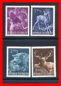 Austria 1959 #640-643, Animals set of 4  --  MNH