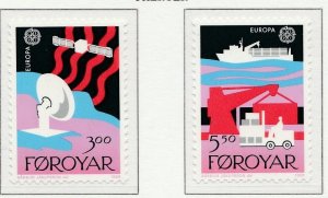 FAROE ISLANDS EUROPE CEPT 1988 MNH** A28P22F28048-