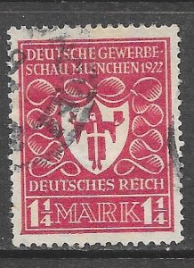 Germany 212: 1.25m Arms of Munich, used, F-VF