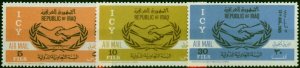 Iraq 1965 Air Set of 3 SG694-696 V.F MNH