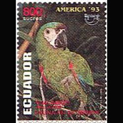 ECUADOR 1993 - Scott# 1325 Parrot 800s NH