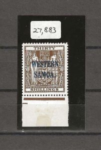 WESTERN SAMOA 1945/53 SG 211 MLH Cat £225. CERT