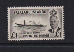 Falkland Islands - #120 mint, cat. $ 40.00