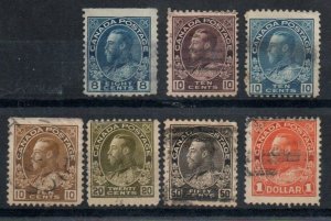 Canada 115-122 Short set Used