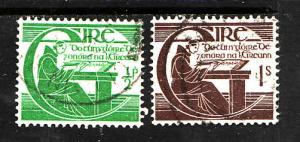 Ireland-Sc#128-9-used set-Brother Michael O'Clery-1944-