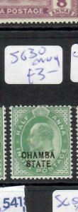 INDIA  CHAMBA  (P1104B)  KE   1/2 A     SG 30    MOG 