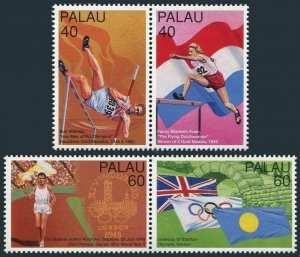 Palau 397-400a,401 sheet,MNH.Michel 1064-1083. Olympics Atlanta-1996.Winners.