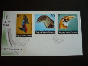 Postal History - Papua New Guinea - Scott# 399-401 - First Day Cover