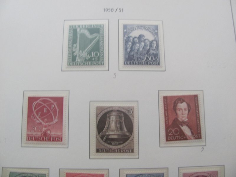 GERMANY BERLIN LIGHTHOUSE  ALBUM   1949-1990 MNH SOME BIG SETS SIGNED XF  (194)