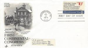FDC - American Bicentennial Issue - Deriving Their Just Powers